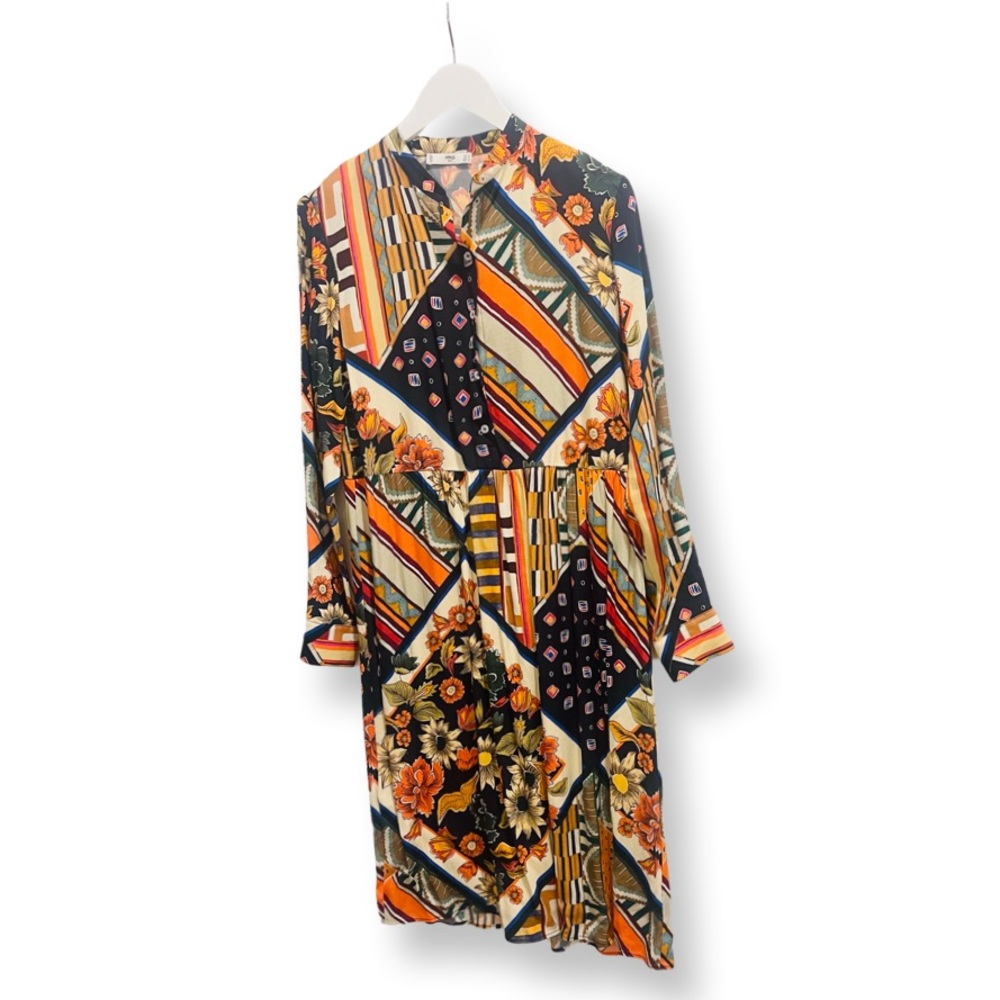 Mango fun print dress